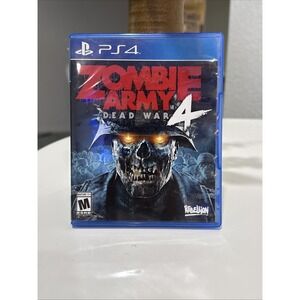 Zombie Army 4: Dead War (Sony PlayStation 4 PS4) *GAME & CASE - TESTED*